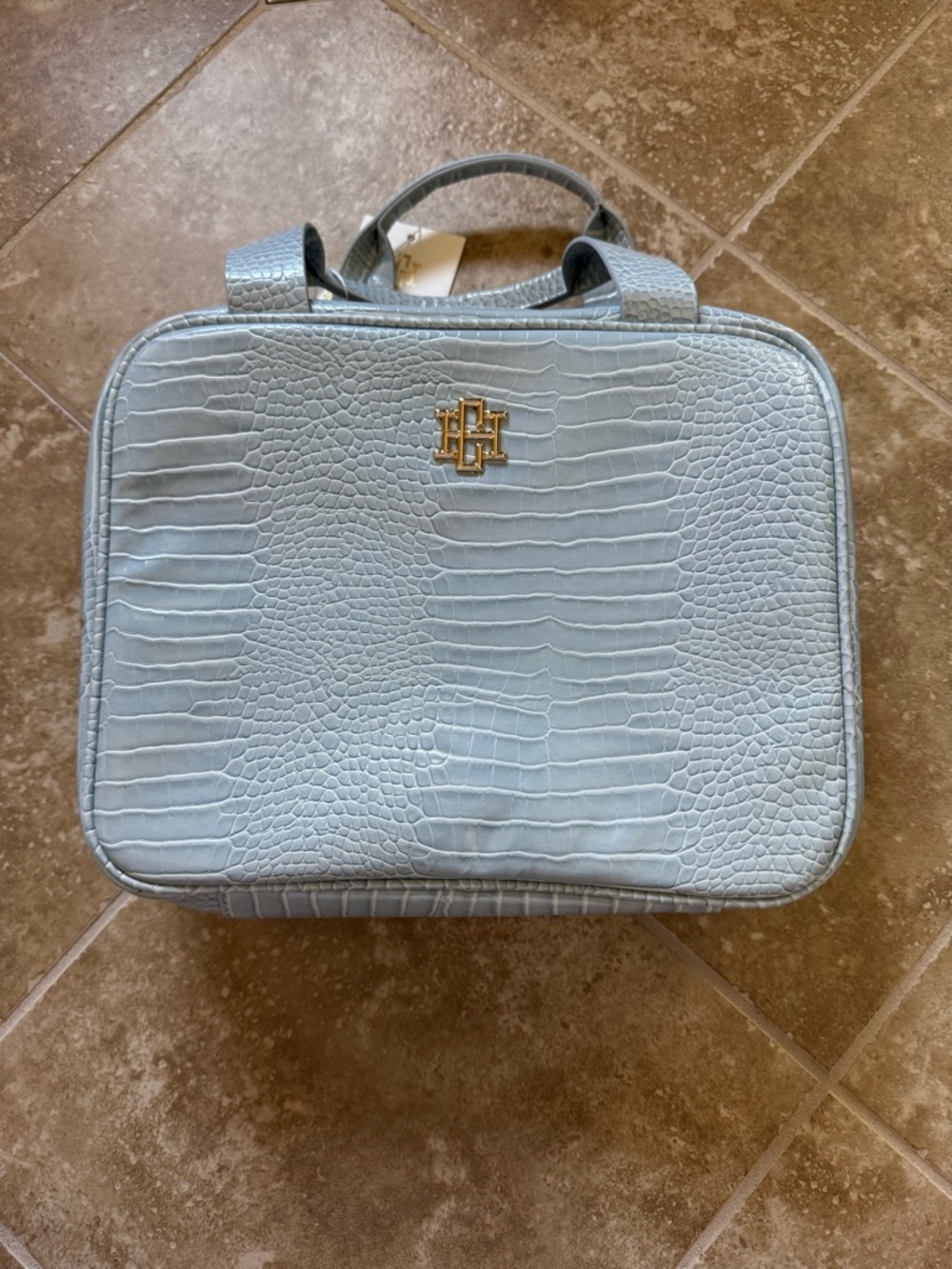 Caroline hill blue travel bag